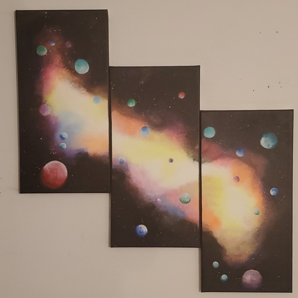 "Infinite Possibilities" Original Space Mural